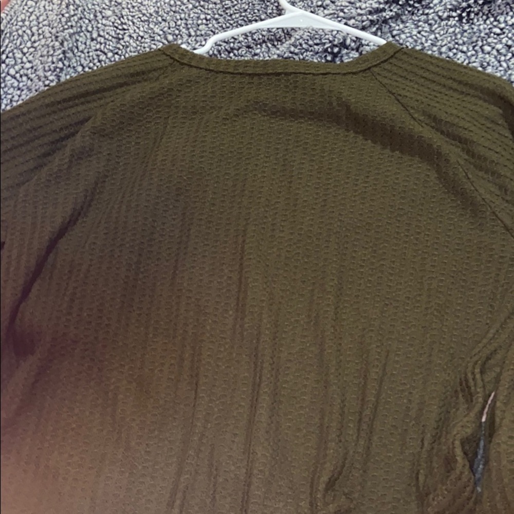 A long sleeve shirt